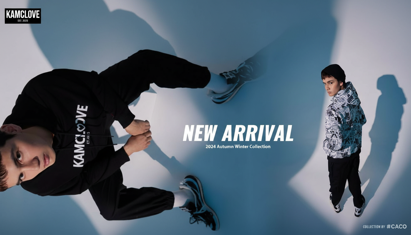 Firefly_Gemini Flash_make a hoodie baner for kamclove ita a clothing brand make difrentet est 2025 116577